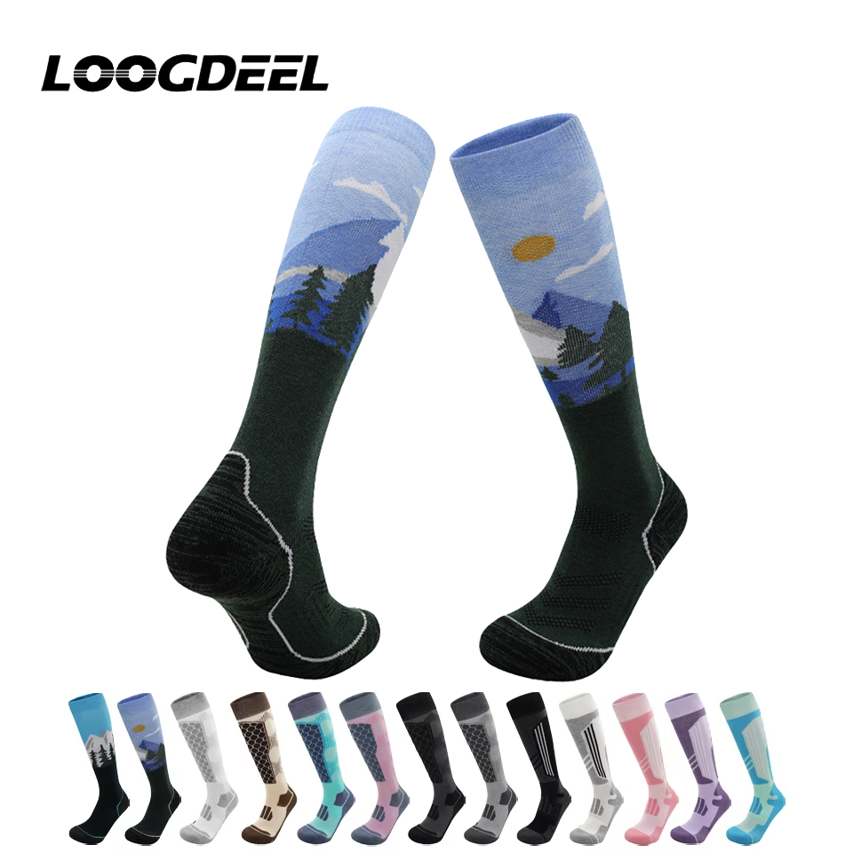 Wool Hiking Sock - Loogdeel – para skarpet na jesień,