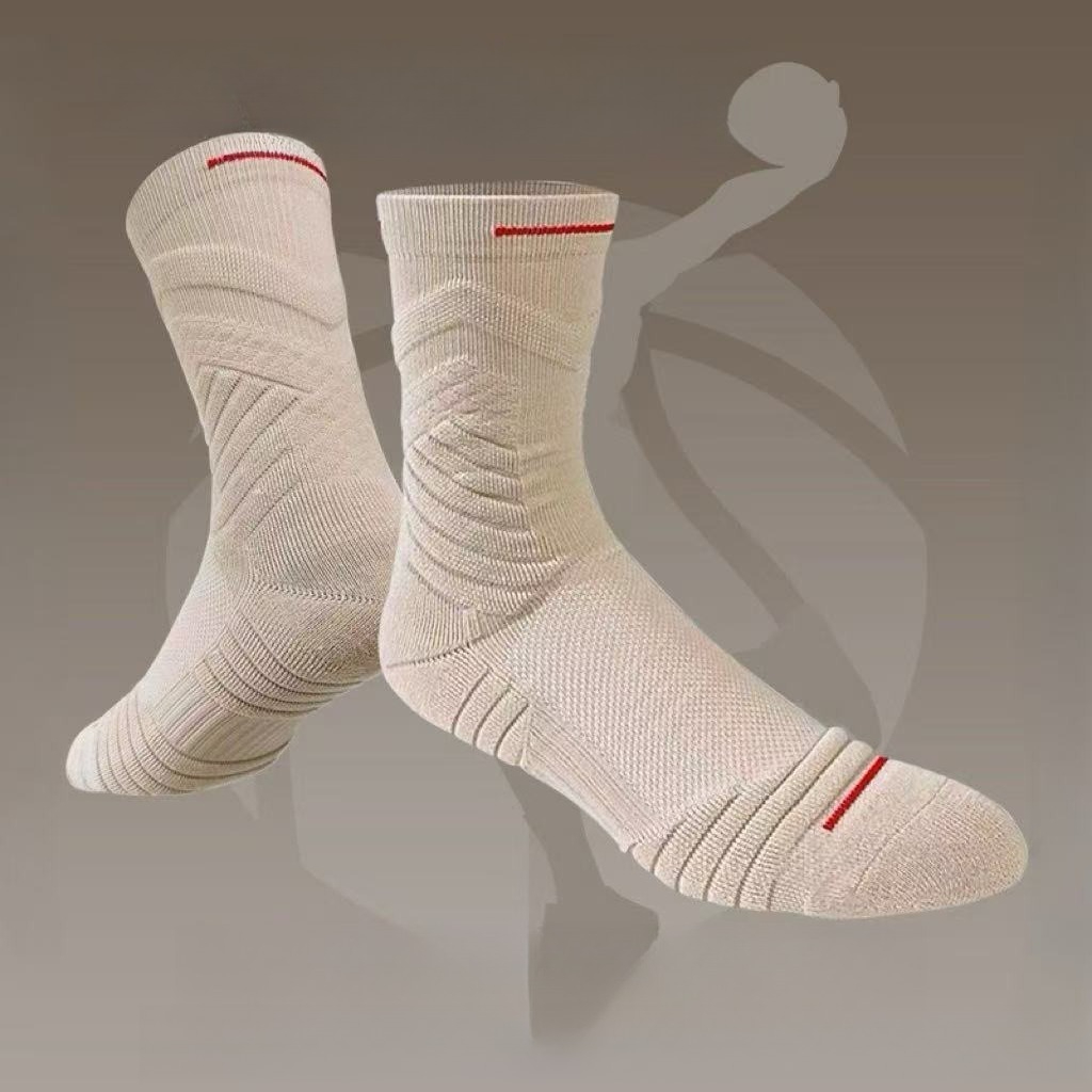 Athletic Sock Cushion - 1 Para Męskich Skarpet do Koszykówki