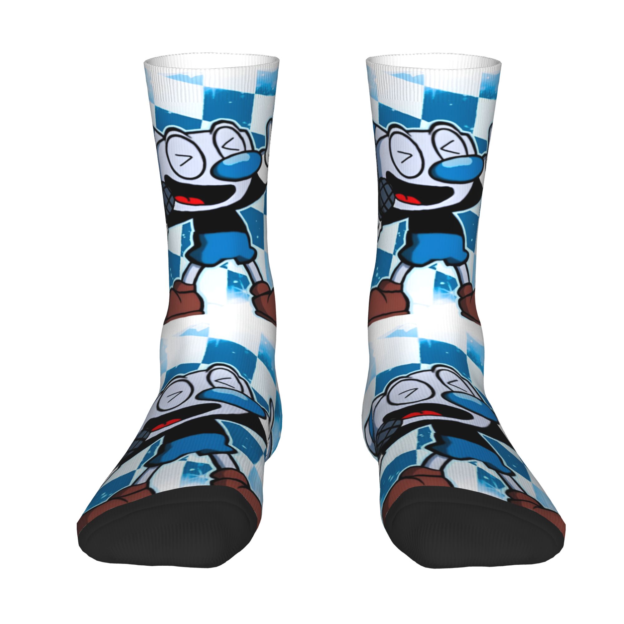 Dress Sock Men - Skarpetki męskie z motywem Cupheada i