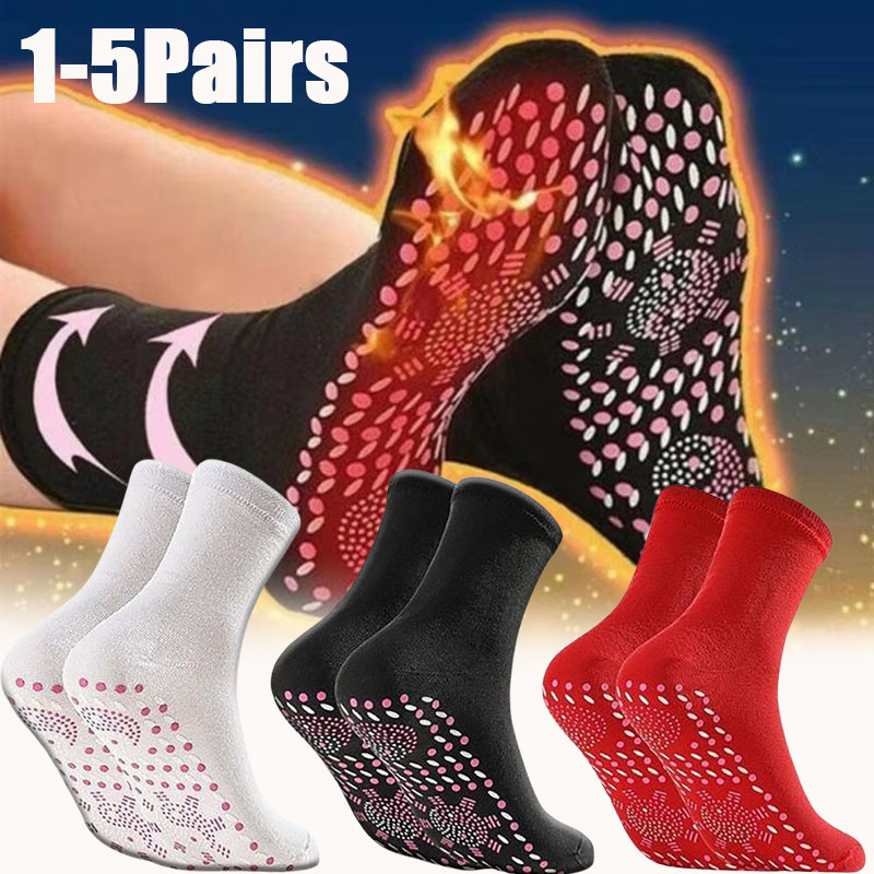 Thermal Sock Winter - 1-5 Par Samonagrzewających się Skarpet Podłogowych