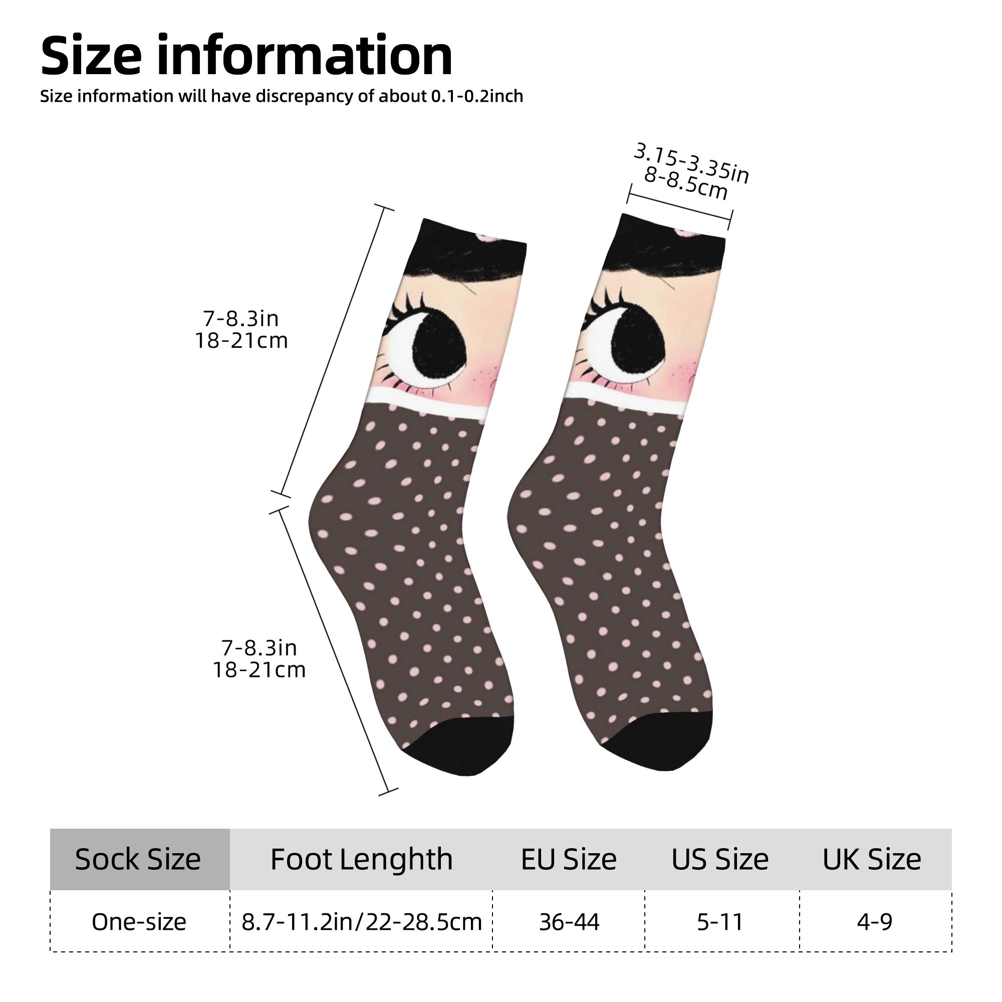 Skarpetki unisex z motywem dzi – Dress Sock Men recenzja i cena