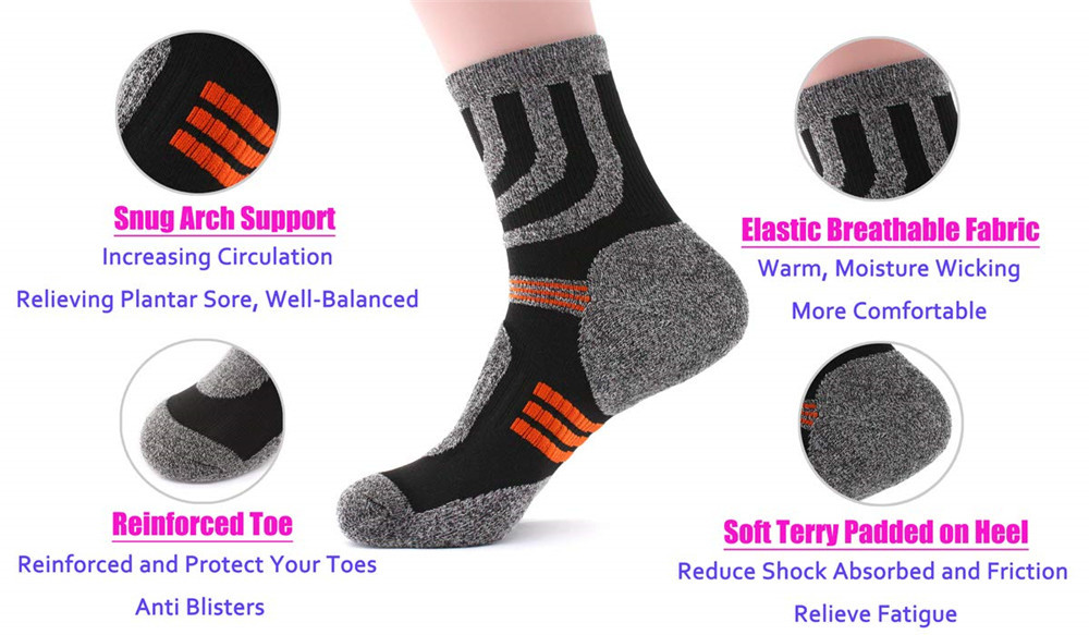 5 par skarpet męskich przeciw  – Wool Hiking Sock recenzja i cena